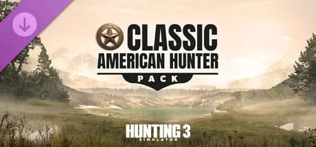Arte oficial do DLC Classic American Hunter Pack de Hunting Simulator 3.
