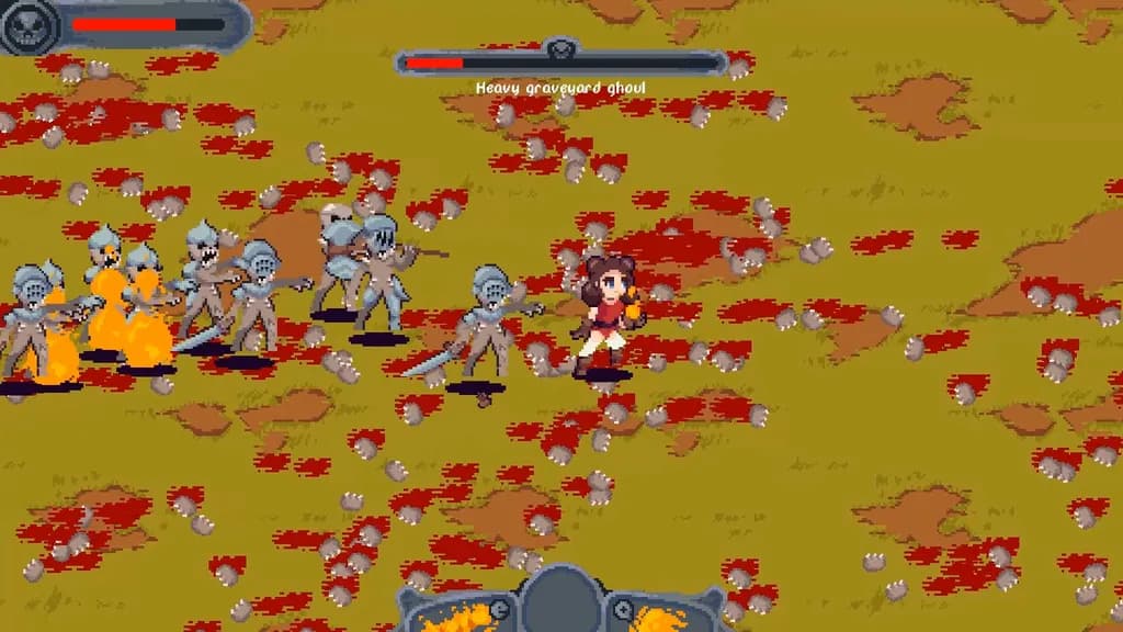 Imagem de divulgação de My Darkest Witch, jogo de sobrevivência em arena