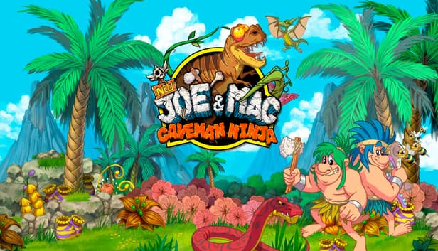 Capa de New Joe & Mac - Caveman Ninja - PC (Steam)