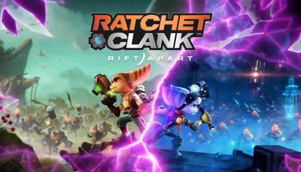 Capa de Ratchet & Clank Rift Apart