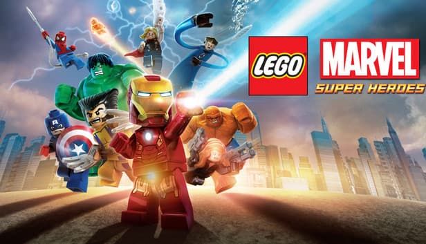 Capa de LEGO Marvel Super Heroes