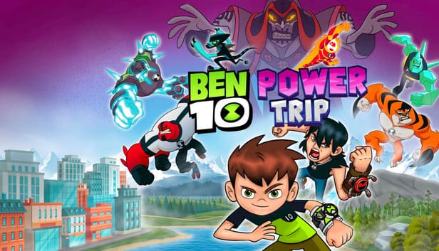 Capa de Ben 10: Power Trip